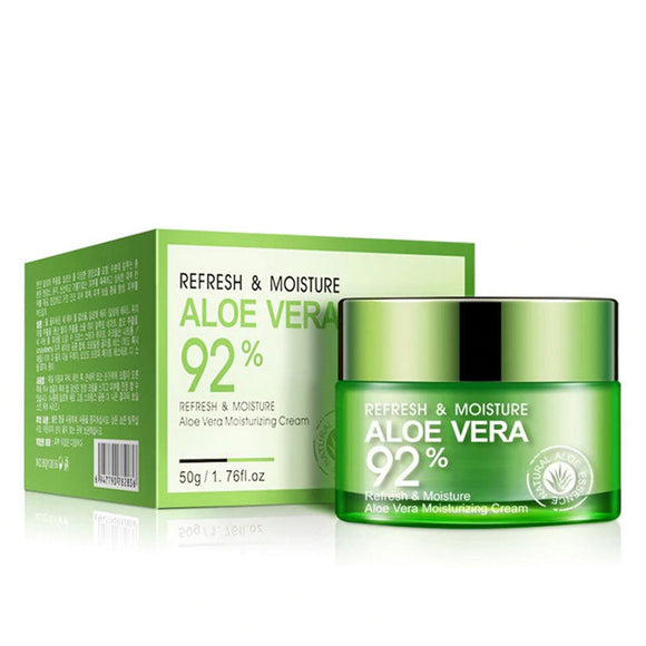 Crema facial hidratante diaria Bioaqua con Aloe Vera