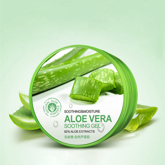 Gel facial calmante Bioaqua con Aloe Vera para el tratamiento del acné