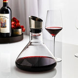 Decantador de vino Angolo de vidrio borosilicato (1000 ml)