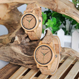 Reloj Bobo Bird de cuarzo, con bambú y corcho ecológicos