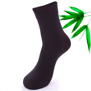 5 pares de calcetines de caballero, de fibra de bambú transpirable